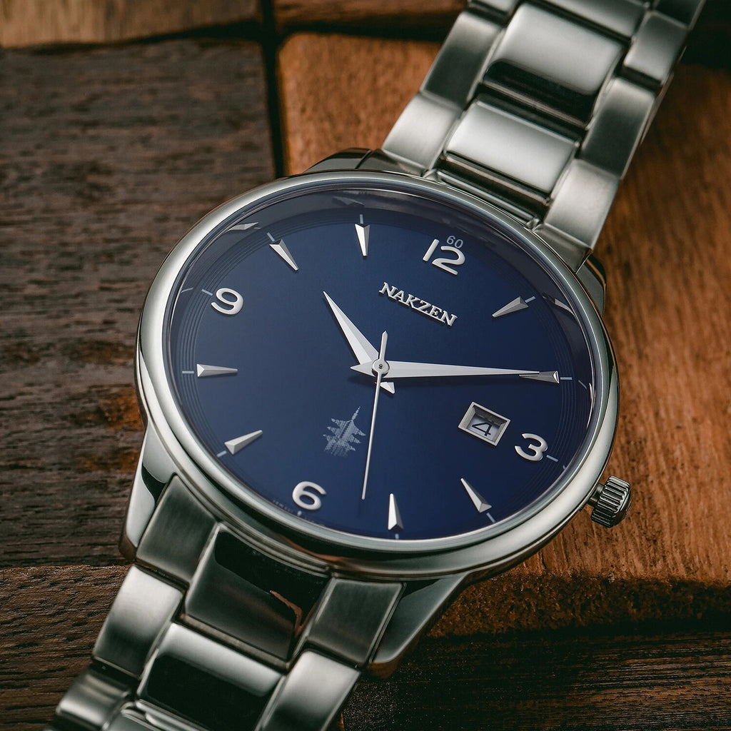 Nakzen Stainless Steel Sports Quartz Watch | Aurelis Time