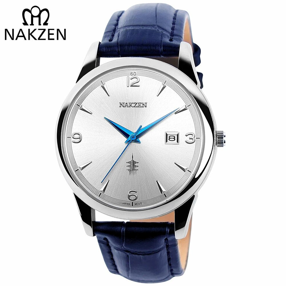 Nakzen Stainless Steel Sports Quartz Watch | Aurelis Time