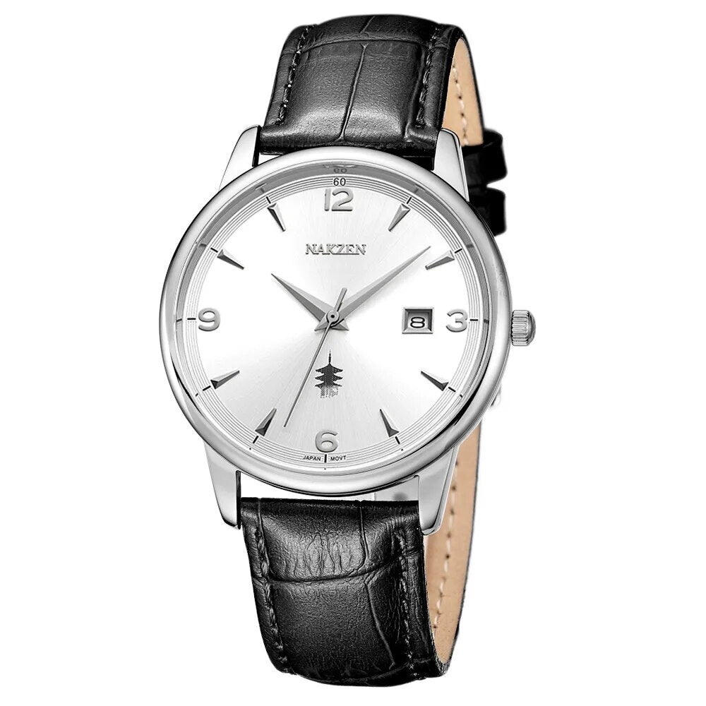 Nakzen Stainless Steel Sports Quartz Watch | Aurelis Time