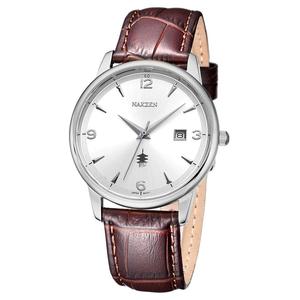Nakzen Stainless Steel Sports Quartz Watch | Aurelis Time